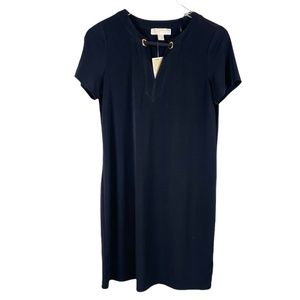 Michael Kors Black Dress LBD New With Tags NWT Medium